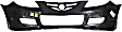 Front Primed Bumper Cover, Sedan, Sport Type