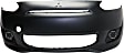 2014-2015 Mitsubishi Mirage - Front Primed Bumper Cover