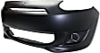 2014-2015 Mitsubishi Mirage - Front Primed Bumper Cover