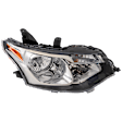Passenger Side Halogen Headlight, With bulb(s), OE Replacement
