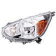 Driver Side Halogen Headlight, With bulb(s), OE Replacement, CAPA Certified