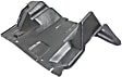 Passenger Side Engine Splash Shield, 4 Cyl., 2.0L Engine