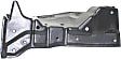 Passenger Side Engine Splash Shield, 4 Cyl., 2.0L Engine