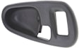 Front Or Rear, Passenger Side Textured Black Interior Door Handle, Sport Utility