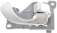 Front or Rear, Passenger Side Interior Door Handle, Chrome, With Door Lock Button