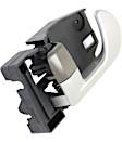 Front Or Rear, Driver Side Silver Interior Door Handle