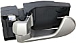 Front Or Rear, Driver Side Gray Interior Door Handle