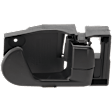 Front Or Rear, Passenger Side Black Interior Door Handle