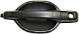 Front, Driver Side Textured Black Exterior Door Handle, With Key Hole, Sport Utility
