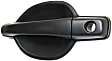Front, Driver Side Textured Black Exterior Door Handle, With Key Hole, Sport Utility