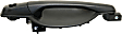 Front, Driver Side Textured Black Exterior Door Handle, With Key Hole, Sport Utility