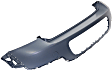 Rear Primed Bumper Cover, Without Park Sensor and Chrome Molding Holes, For Base Model