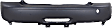Rear Primed Bumper Cover, Hatchback/Convertible/Coupe, For Models With Chrome Package, Without John Cooper Works Package, CAPA Certified