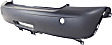 Rear Primed Bumper Cover, Hatchback/Convertible/Coupe, For Models With Chrome Package, Without John Cooper Works Package, CAPA Certified