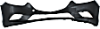 2017 Mazda 6 - Front Primed Bumper Cover, For Models Without LED Lights
