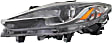 Driver Side Headlight, without Bulb, HID/Xenon, Clear Lens, 6 Cyl., 3.7L Engine
