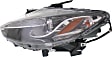 Driver Side Headlight, without Bulb, HID/Xenon, Clear Lens, 6 Cyl., 3.7L Engine