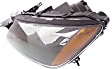 Driver Side Headlight, without Bulb, HID/Xenon, Clear Lens