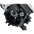 Passenger Side Headlight, without Bulb, Halogen, Clear Lens, CAPA Certified