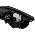 Passenger Side Headlight, without Bulb, Halogen, Clear Lens, CAPA Certified