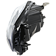 Passenger Side Headlight, without Bulb, Halogen, Clear Lens, CAPA Certified