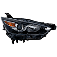 Passenger Side Headlight, without Bulb, Halogen, Clear Lens