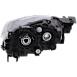 Driver Side Headlight, without Bulb, Halogen, Clear Lens, CAPA Certified