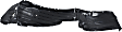 2014-2017 Mazda 6 -  Front, Driver Side Fender Liner, Inner Panel