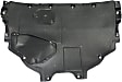 Rear Engine Splash Shield, Engine Under Cover, Injection Form