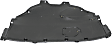 Rear Engine Splash Shield, Engine Under Cover, Injection Form