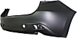 Rear Primed Bumper Cover, Hatchback
