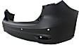 Rear Primed Bumper Cover, 4 Cyl., 2.5L Engine, With Parking Aid Sensor Holes