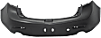 2011 Mazda 3 - Rear Primed Bumper Cover, Hatchback