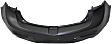 2011 Mazda 3 - Rear Primed Bumper Cover, Hatchback