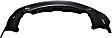 Rear Primed Bumper Cover, Without Parking Aid Sensor Holes, CAPA Certified