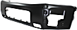 Front Bumper, Painted Black, Without Mounting Brackets