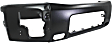 Front Bumper, Painted Black, Without Mounting Brackets