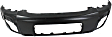 Front Bumper, Painted Black, Without Mounting Brackets