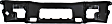 Front Bumper, Painted Black, Without Mounting Brackets