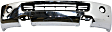 Front Bumper, Chrome, Without Mounting Brackets, SL Model