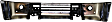 Front Bumper, Chrome, Without Mounting Brackets, SL Model