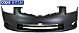 2012 Nissan Sentra - Front Primed Bumper Cover, CAPA Certified