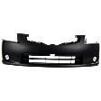 Front Primed Bumper Cover, Without Fog Light Holes, For Base/S Models, 2.0L Engine