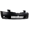 Front Primed Bumper Cover, Without Fog Light Holes, For Base/S Models, 2.0L Engine