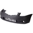 Front Primed Bumper Cover, Without Fog Light Holes, For Base/S Models, 2.0L Engine, CAPA Certified