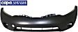 Front Primed Bumper Cover CAPA Certified