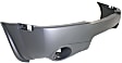 Front Primed Bumper Cover, With Side Marker Holes, CAPA CERTIFIED