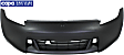 Front Primed Bumper Cover, Coupe, For Models With Sport Package, Base/Touring Models, CAPA Certified