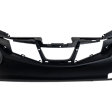 Front Primed Bumper Cover, With Tow Hook Holes, Without Tow Hook Cover