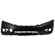 Front Upper - Primed, Lower - Textured Bumper Cover CAPA Certified